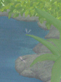 Nursery Mural (Dragonfly Detail)
